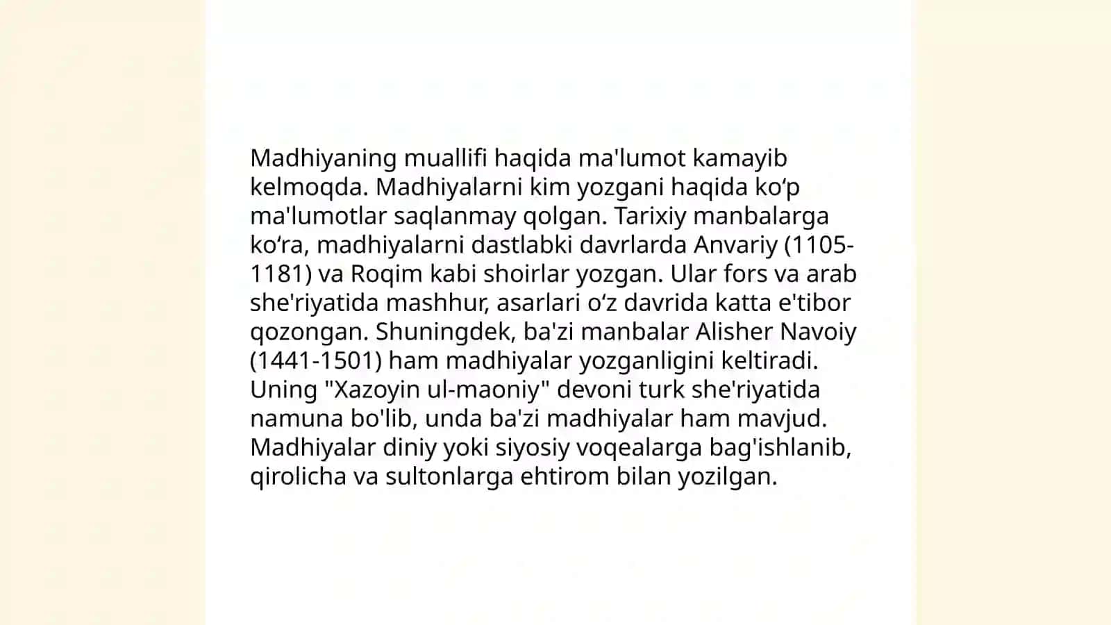 Õzbekiston Respublikasi Madhiyasi 4