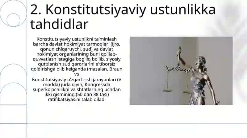 Konstitutsiya va qonun ning ustunligi 4