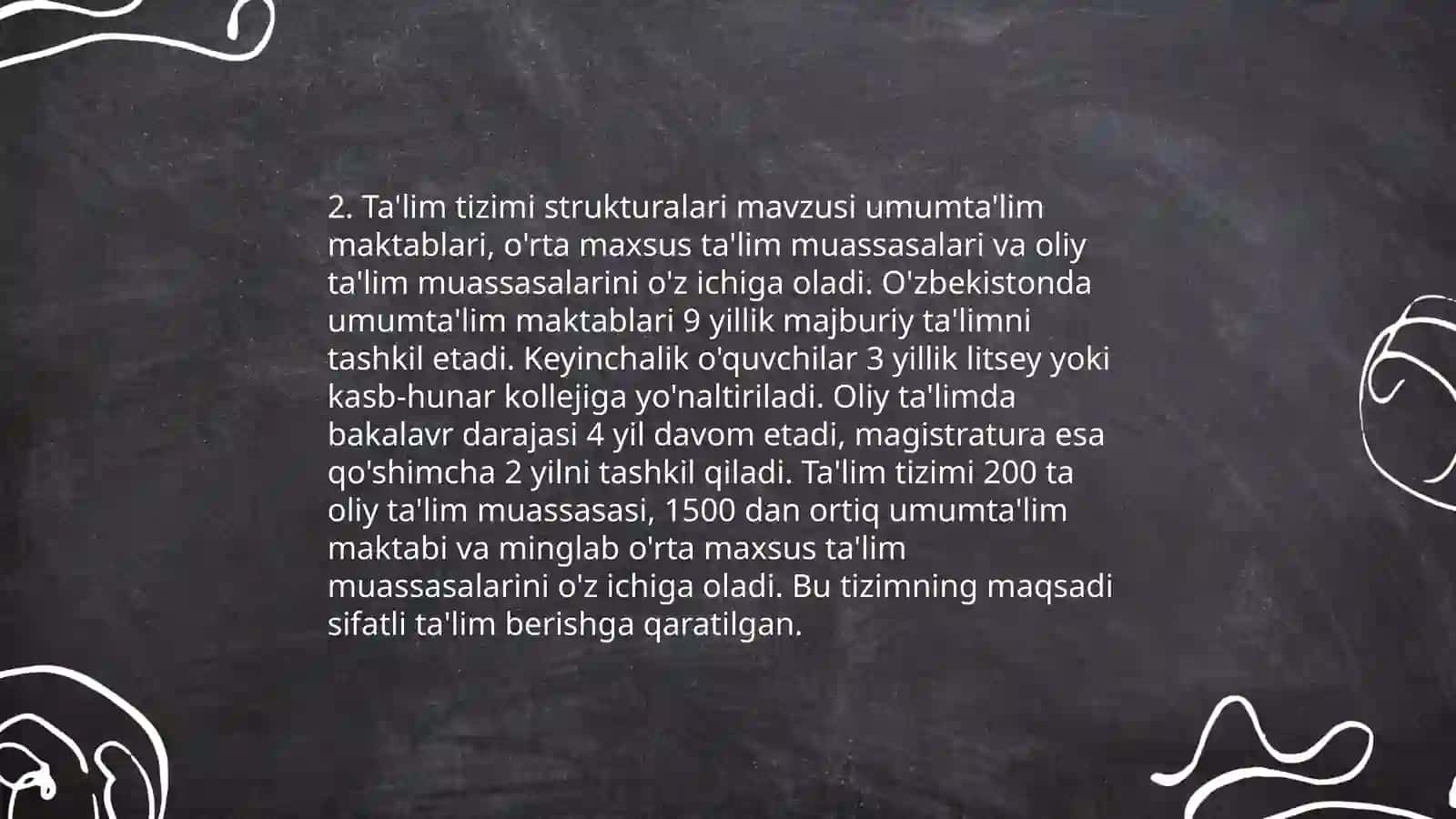 Ta'lim siyosati va islohotlar 4