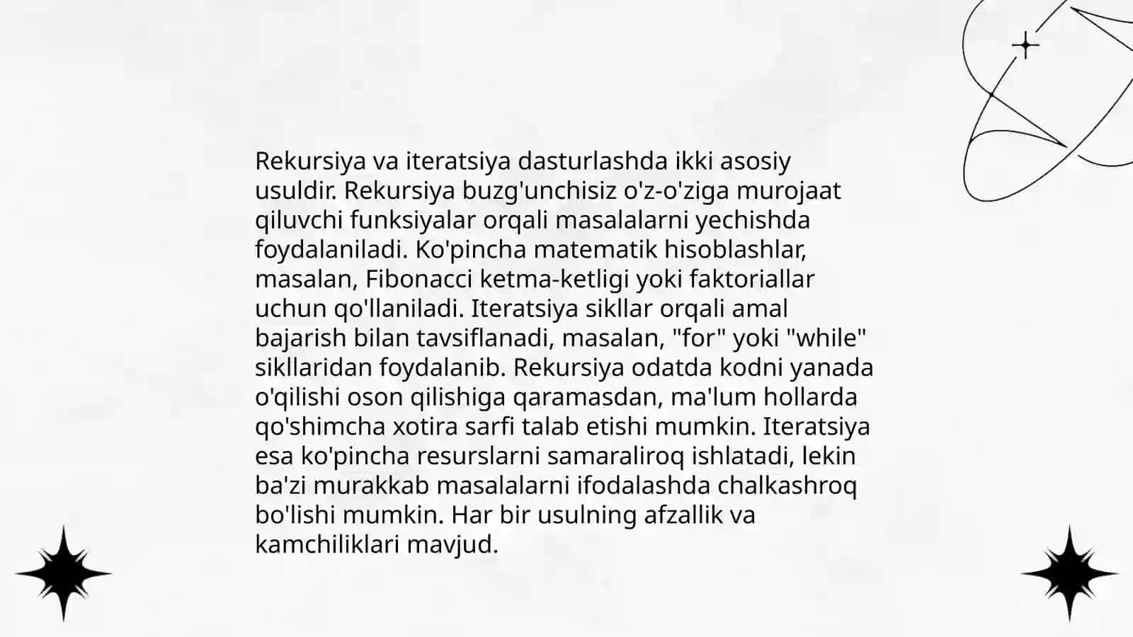 Pythonda rekursiv funksiyalar 4