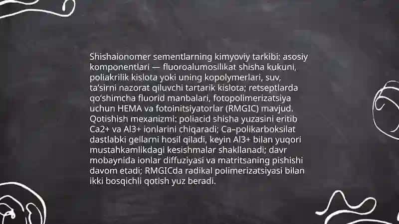 Shishaionomer sementlar 4