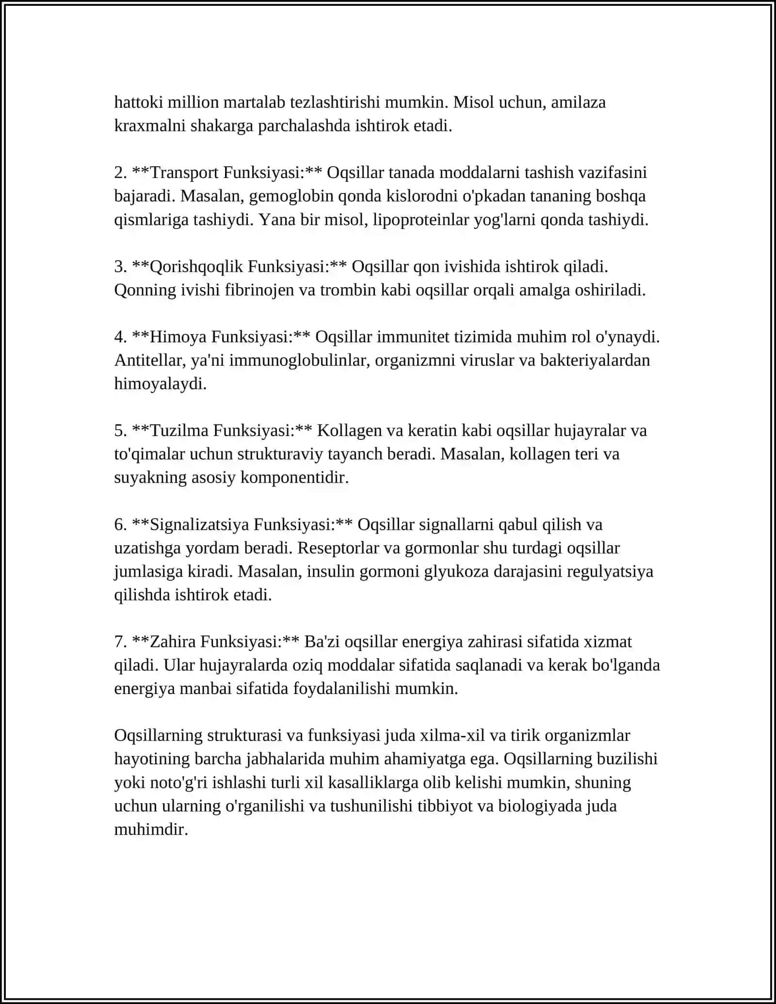 Oqsillar 4