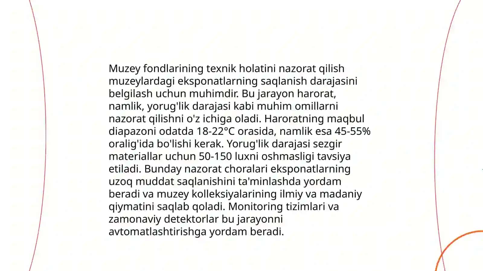 Muzey fondlarini saqlash tartibi 4