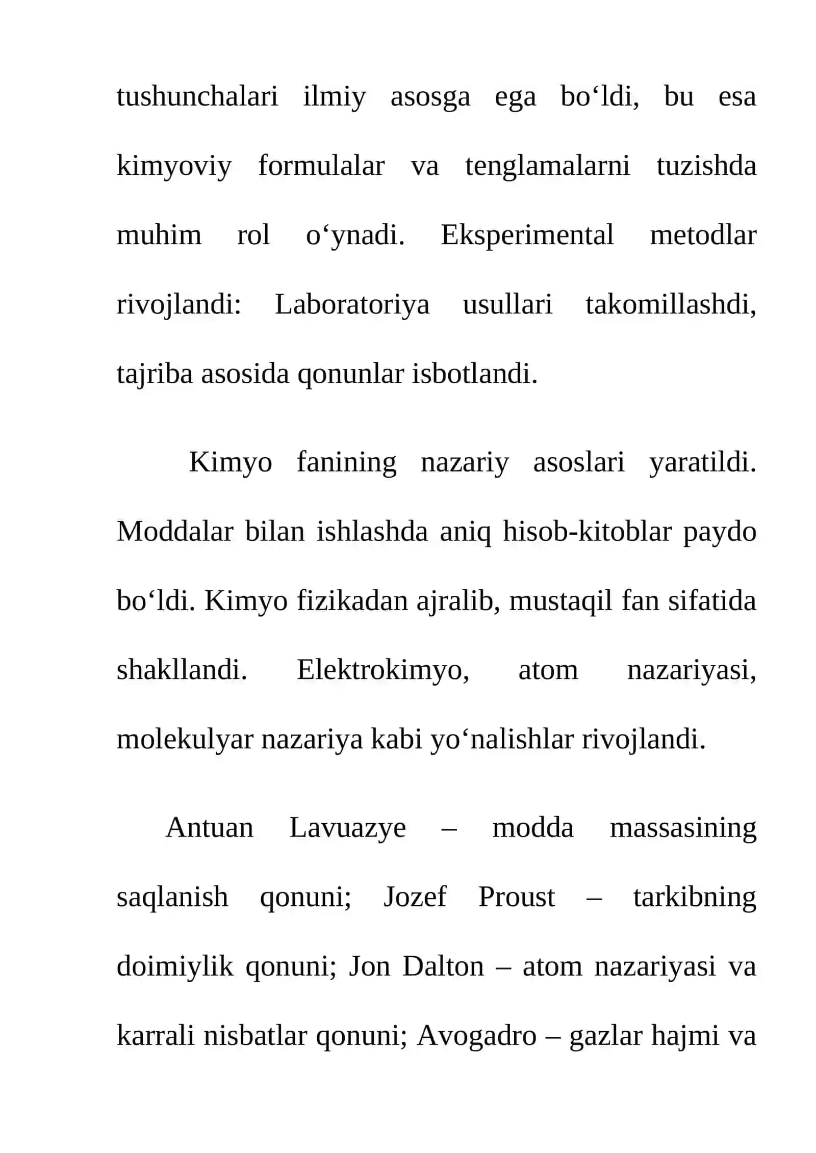 XIX asrda miqdoriy qonuniyatlar davri 4