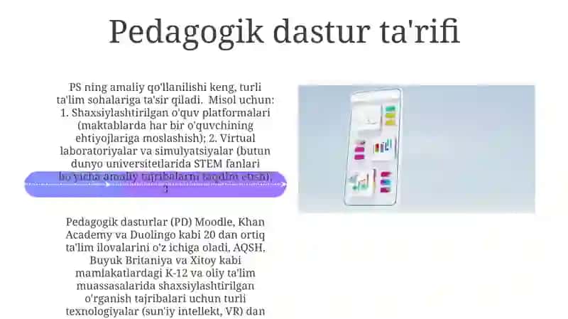 Pedagogik dasturiy vositalar yaratish 4