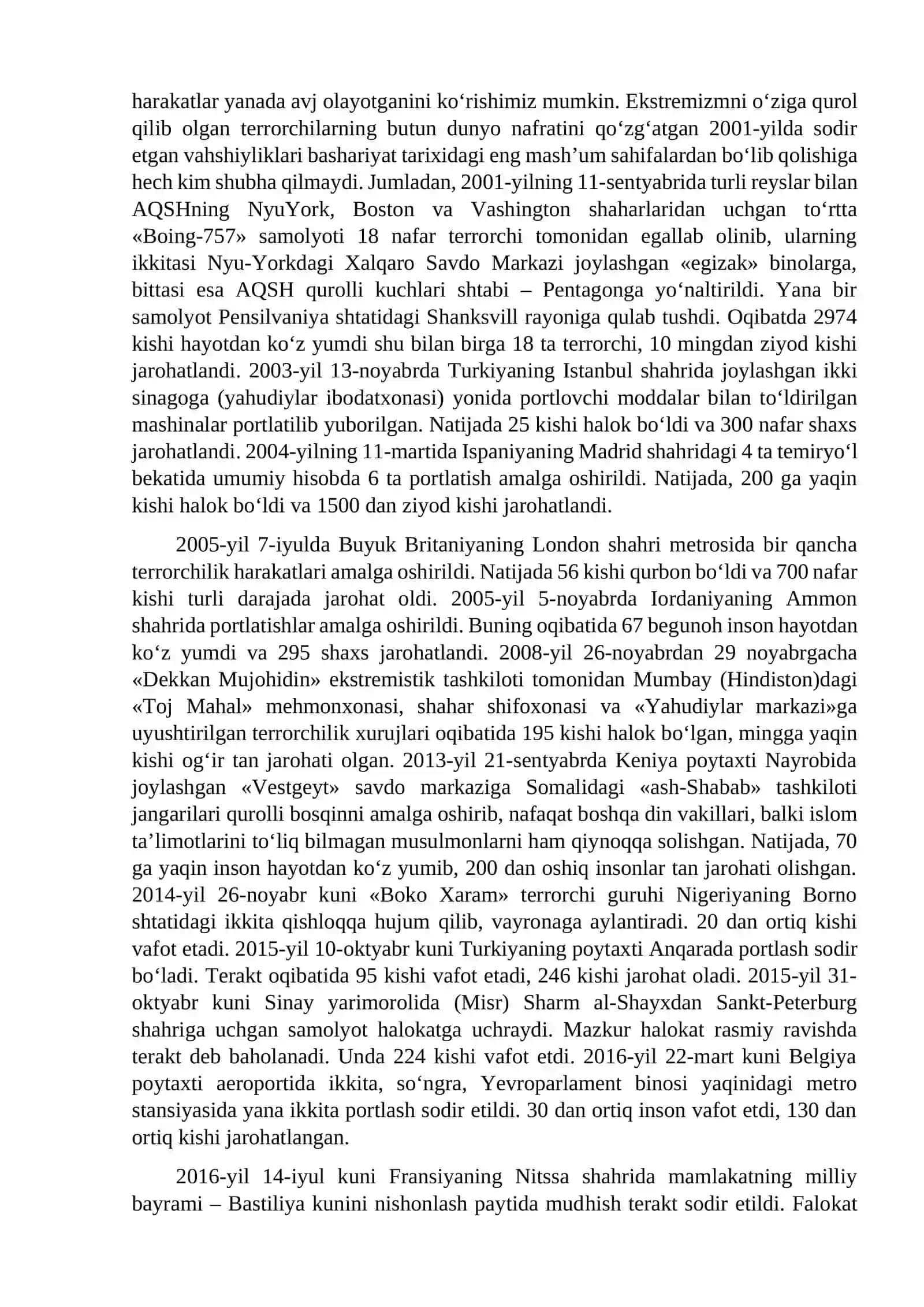 Ekstremizmning musulmon dunyosi uchun xavfi 4