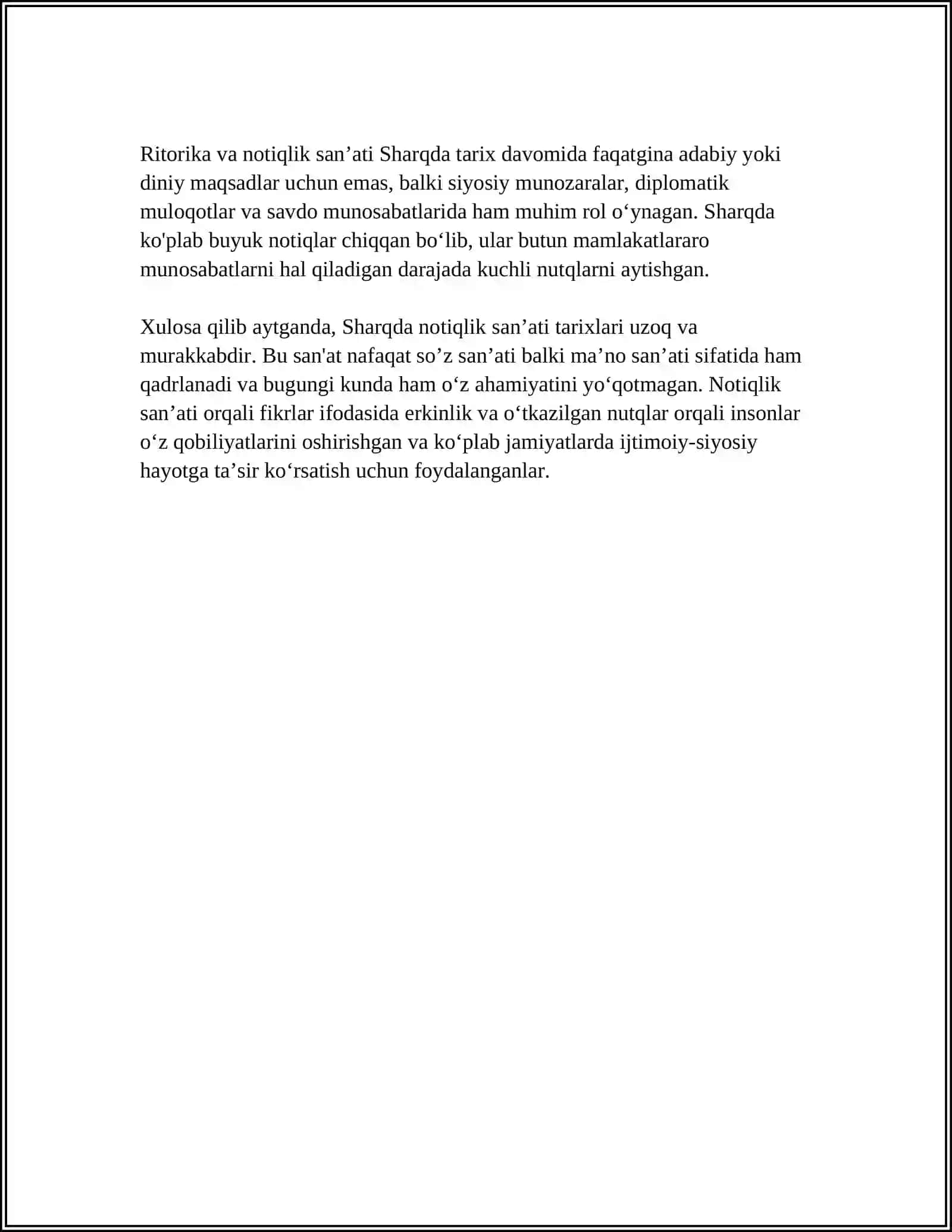 SHARQDA NOTUQLIK SAN’ATI 4