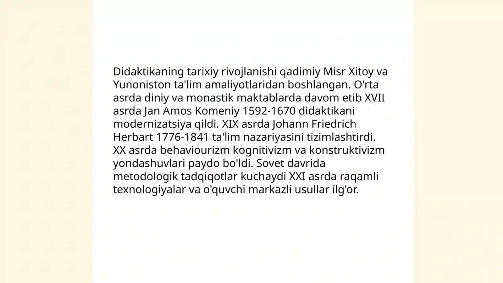 Didaktika haqida tushuncha 4