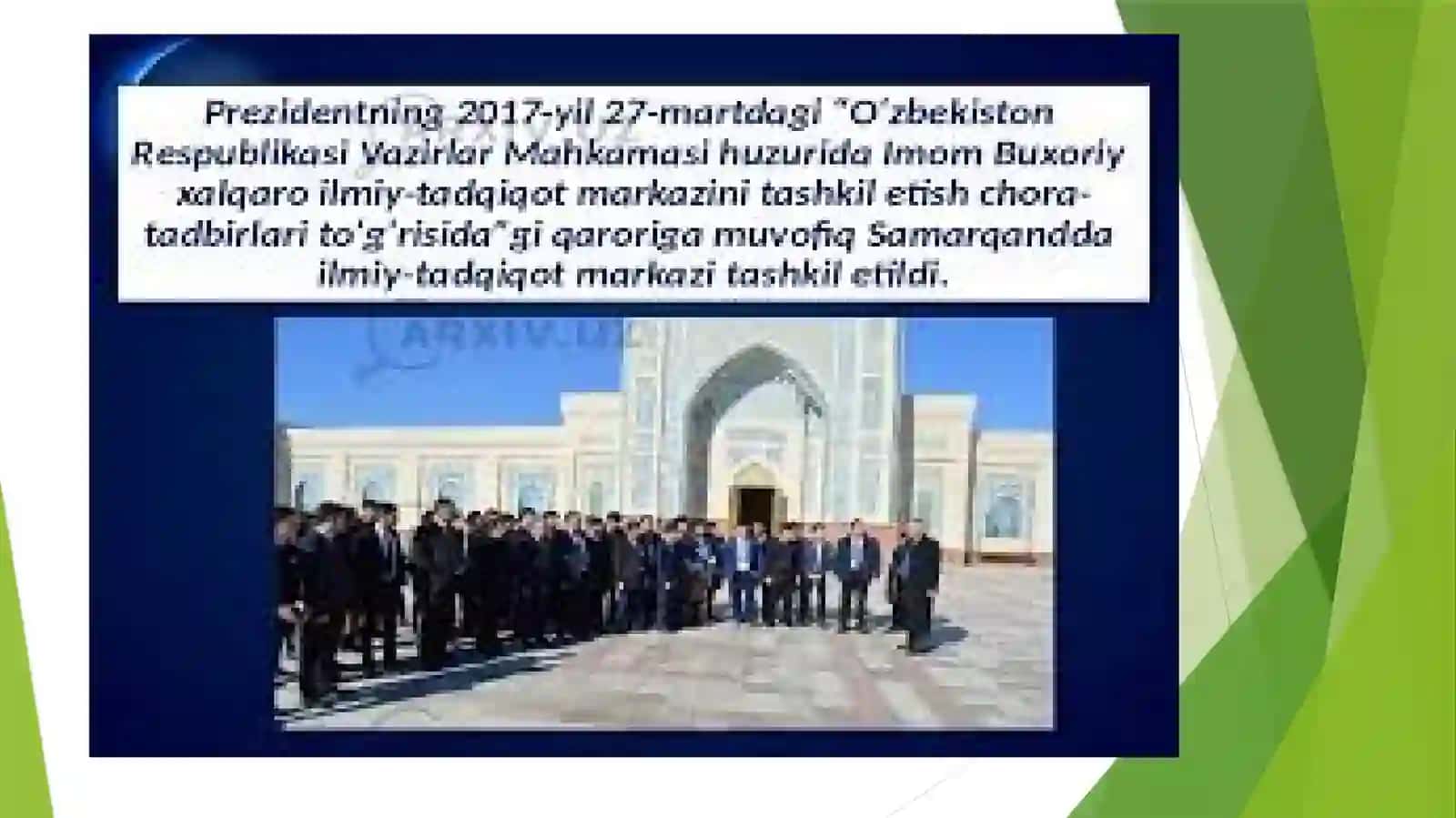 O'zbekistonda konfessiyalar aro diniy bag'rikenglikning tarixiy tajribasi 4