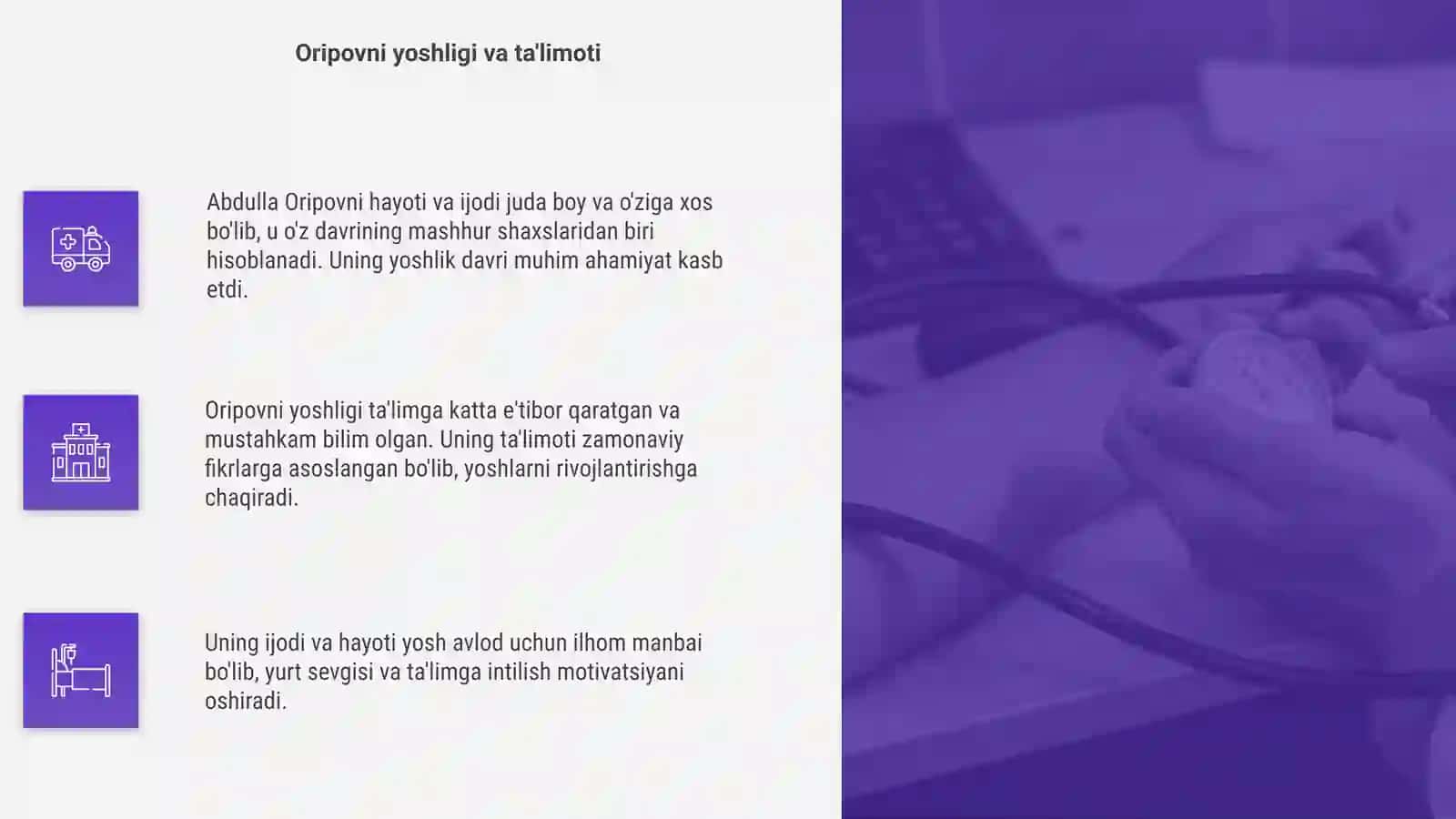 Abdulla Oripovni hayoti va ijodi 4