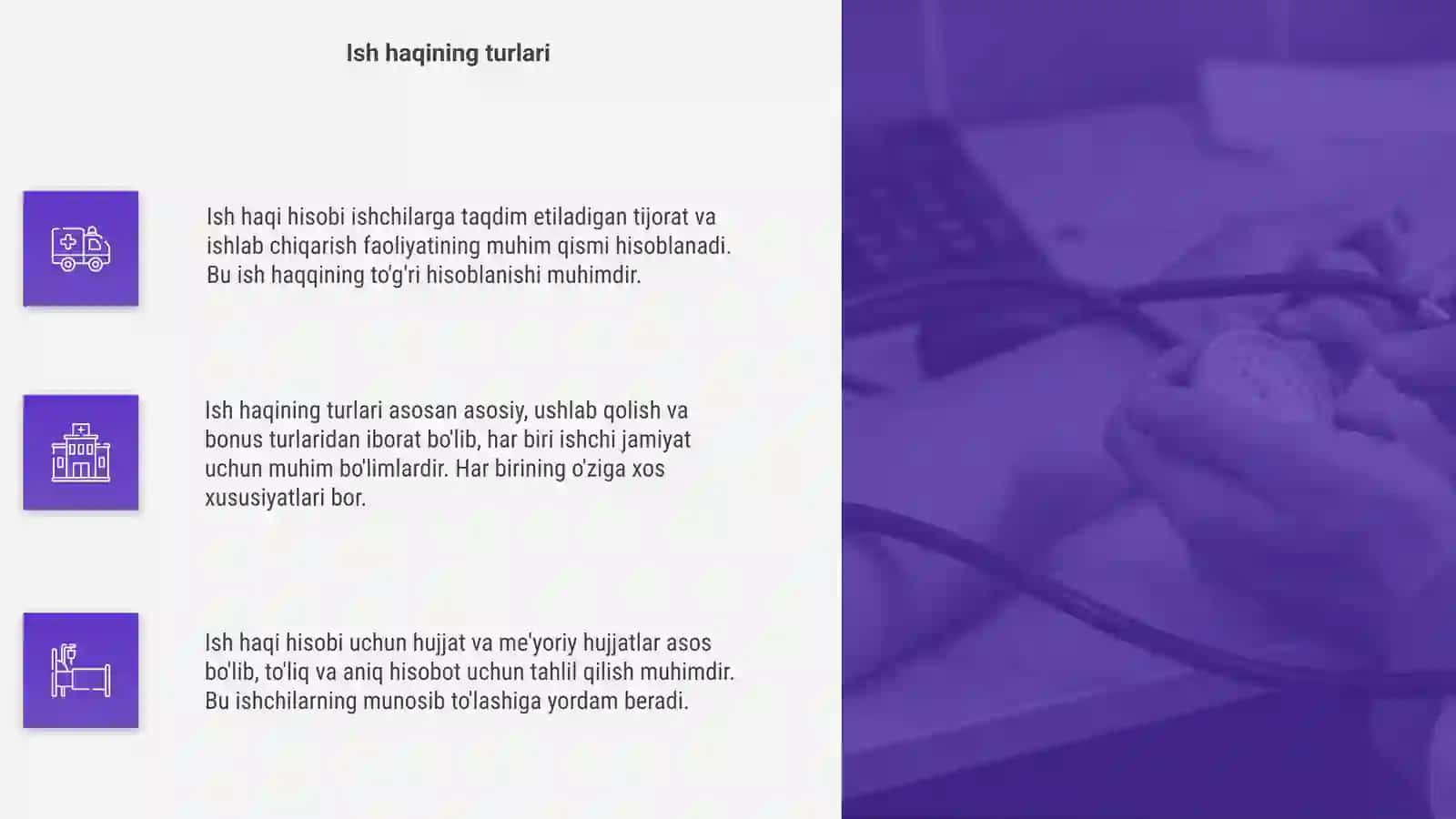 Ish haqi hisobi 4