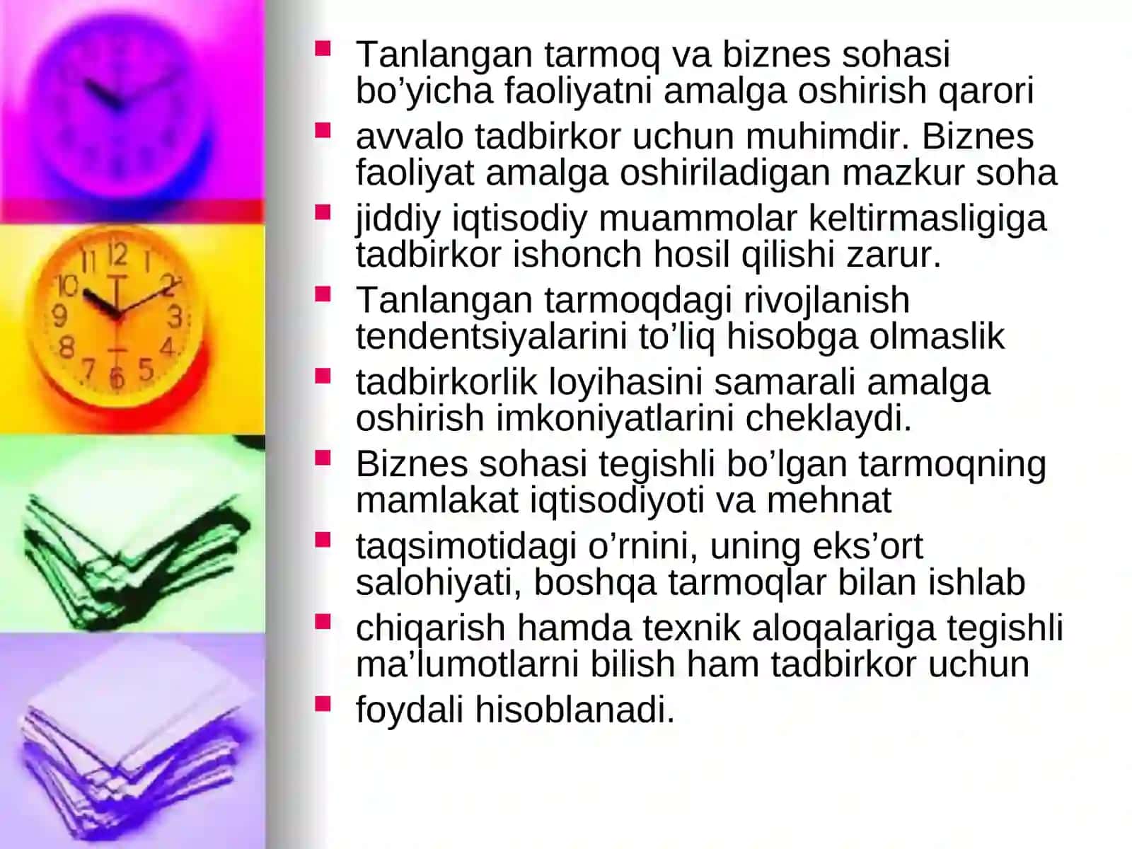 Korxona va mahsulot tavsifi 4