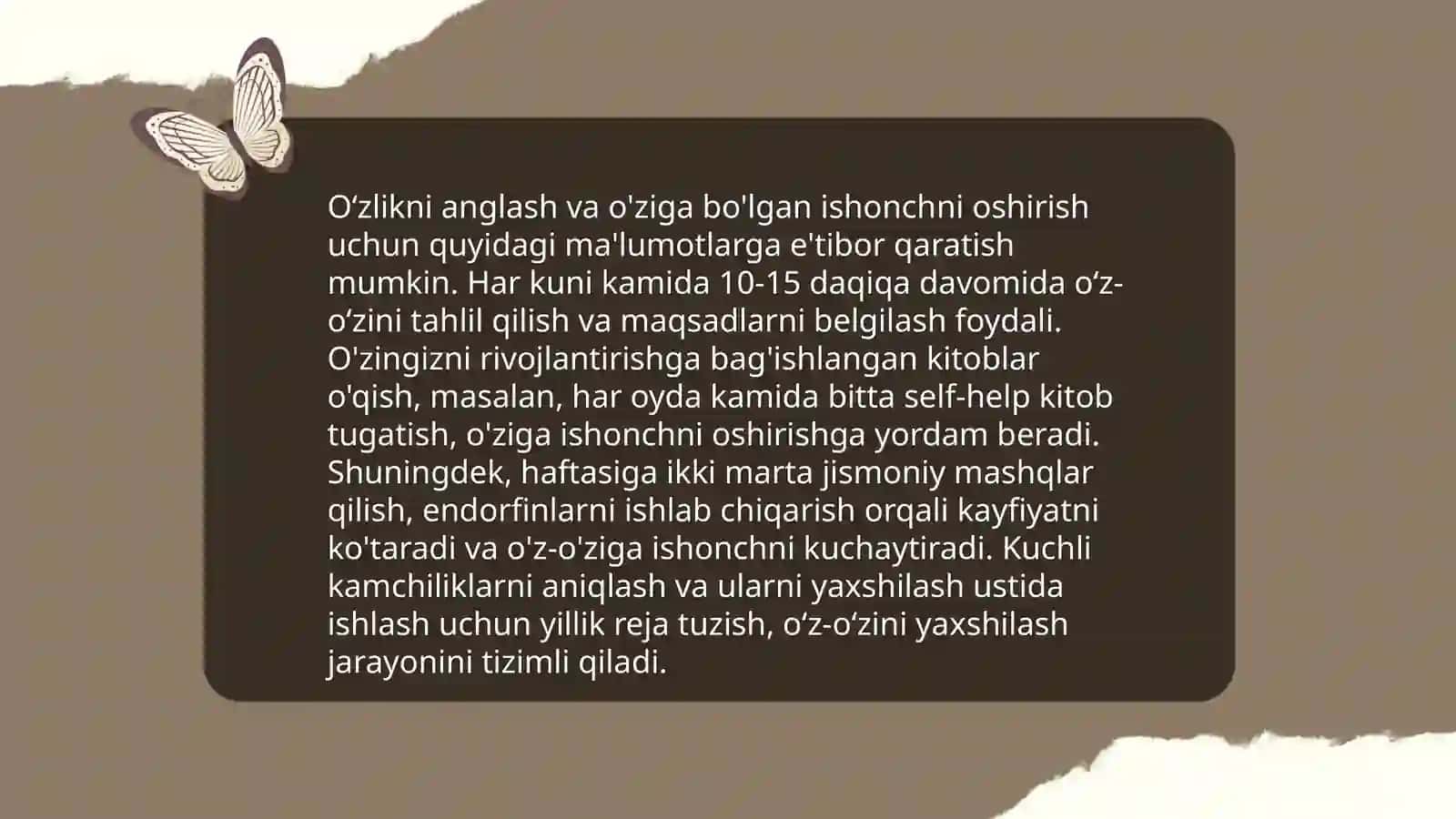 Irodaviy xususiyatlarni órganish metodlari 4