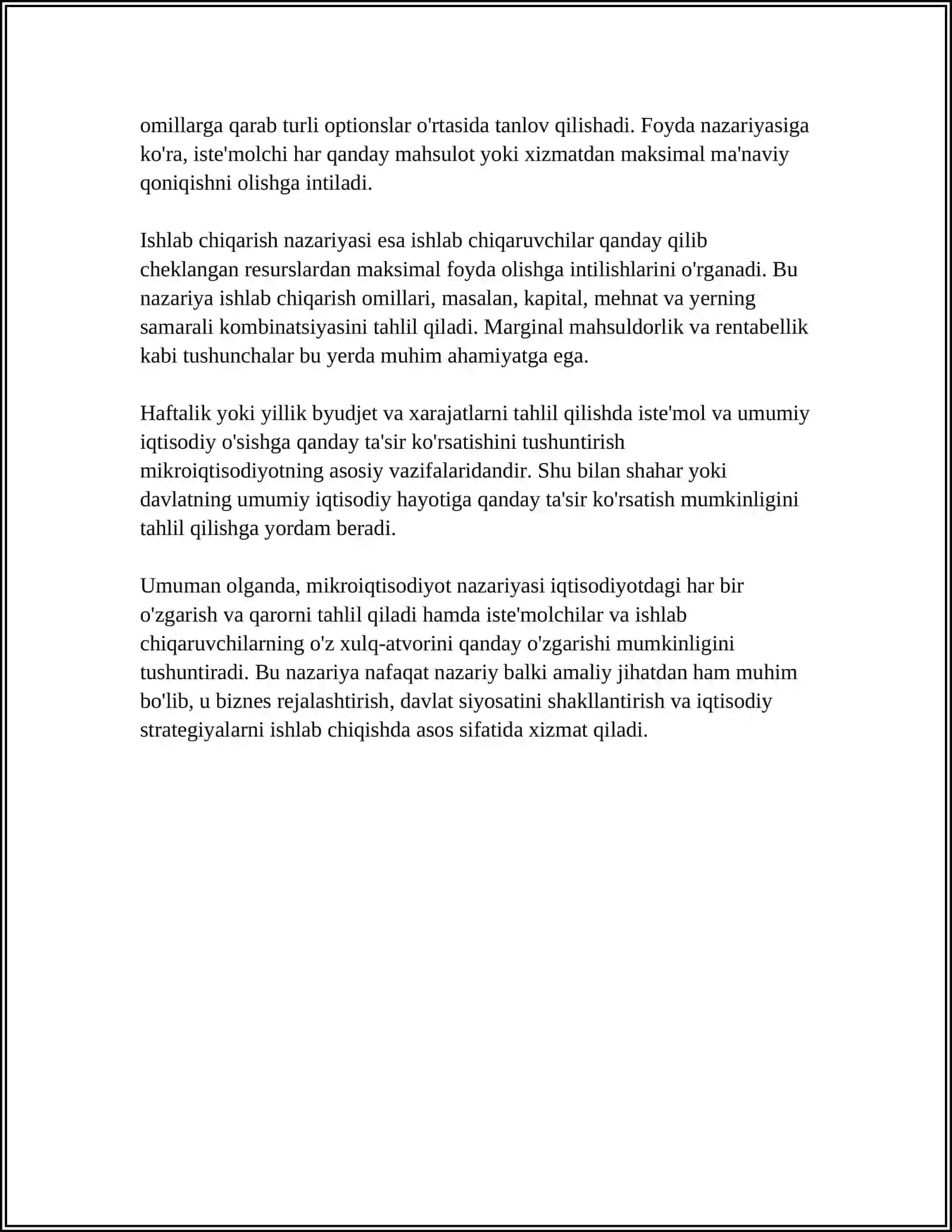 MIKROIQTISODIYOTNI ÒRGANISH USULLARI 4