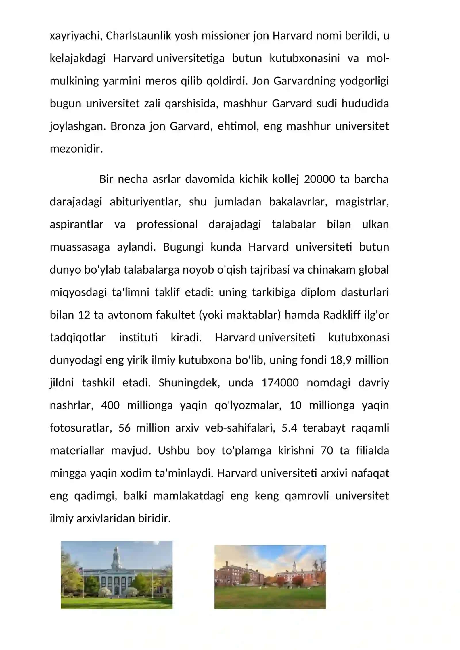 "Garvard universitetida sotsiologiyaning kirib kelishi" 4