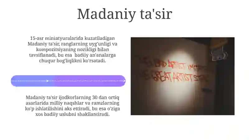 Badiiy uslub tavsifi 4