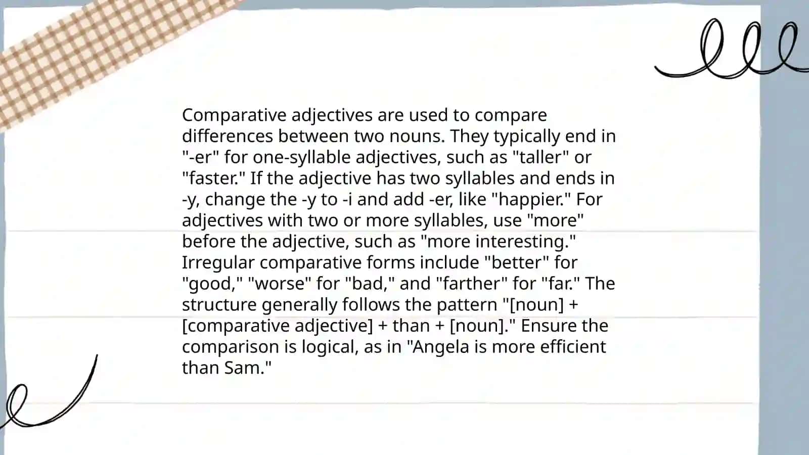 Types of Adjectives 4