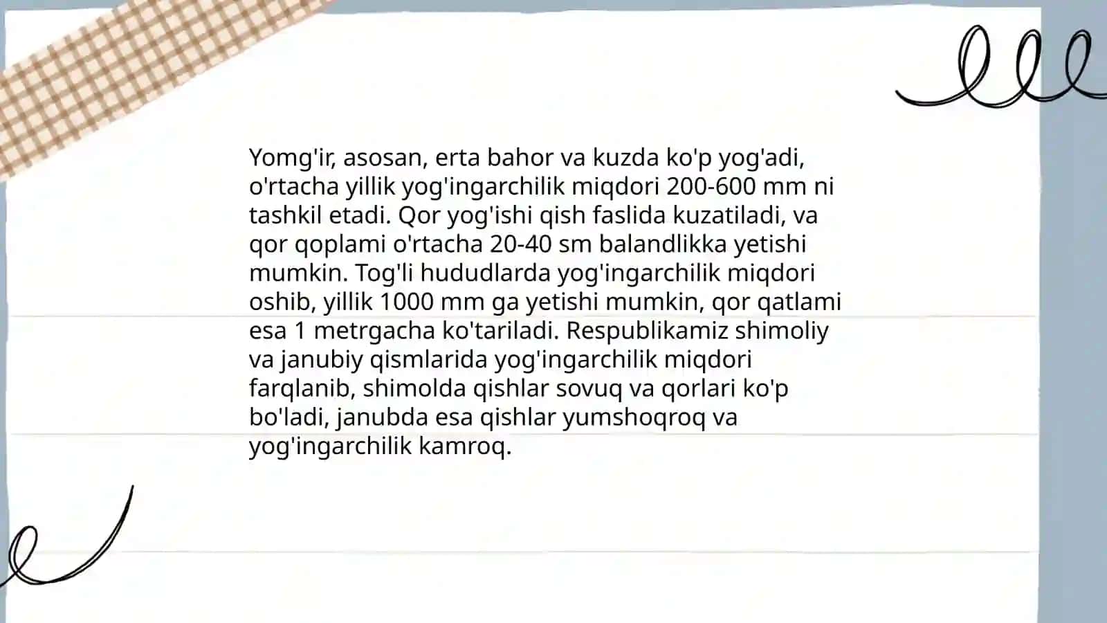 Suvning aylanish jarayoni 4