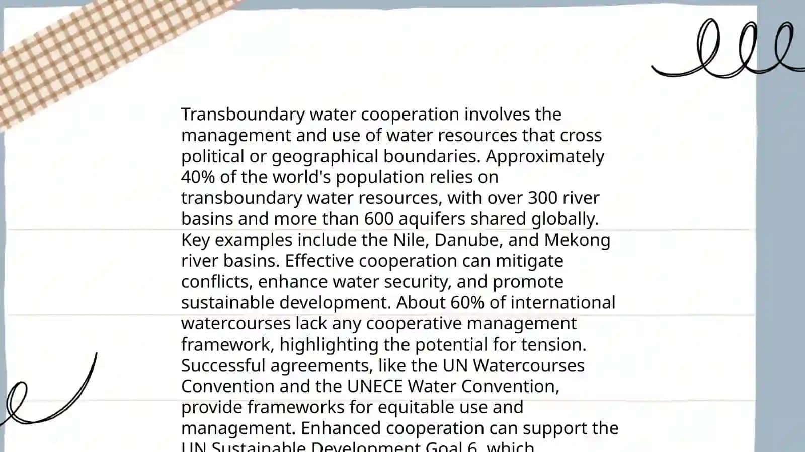 International Water Resource Management 4
