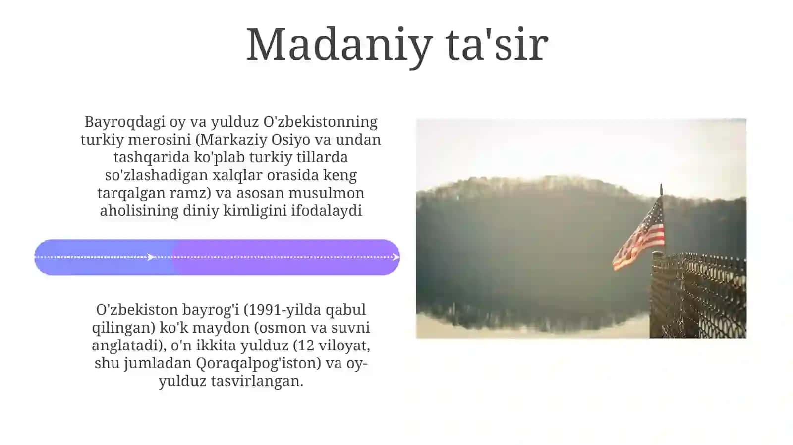 Флаг Республики Узбекистан 4