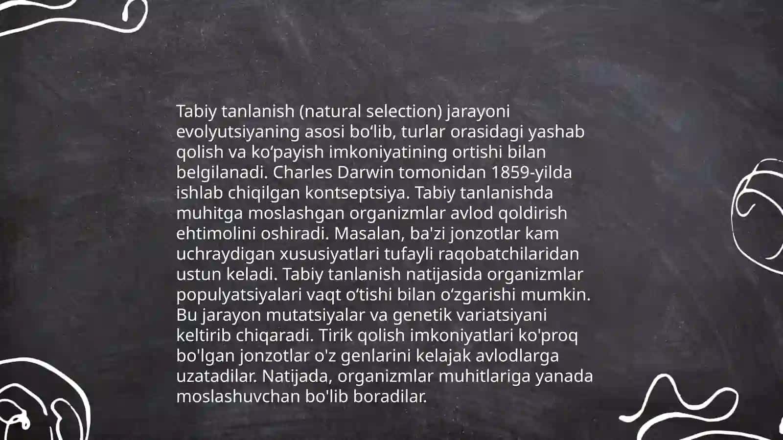 Genetik o'zgarishlar 4