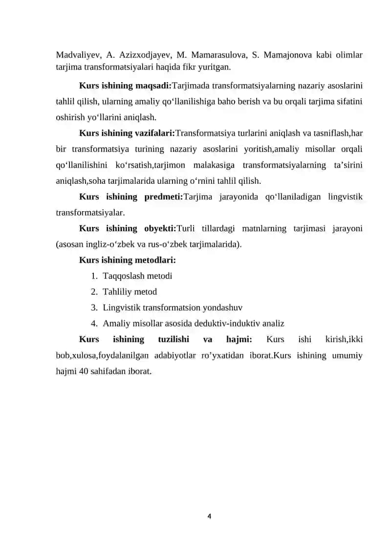 Tarjimaning transformatsiya turlari 4