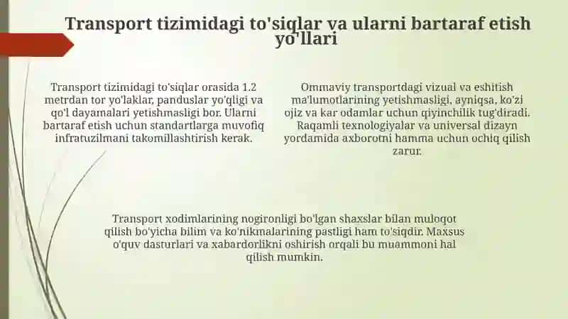 Inklyuziv turizm va transport 4
