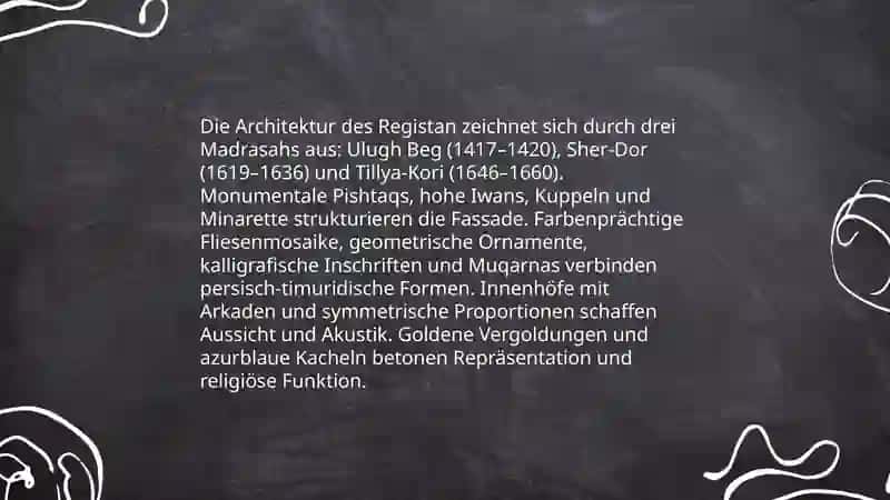 Die historische Bedeutung von Samarkand 4