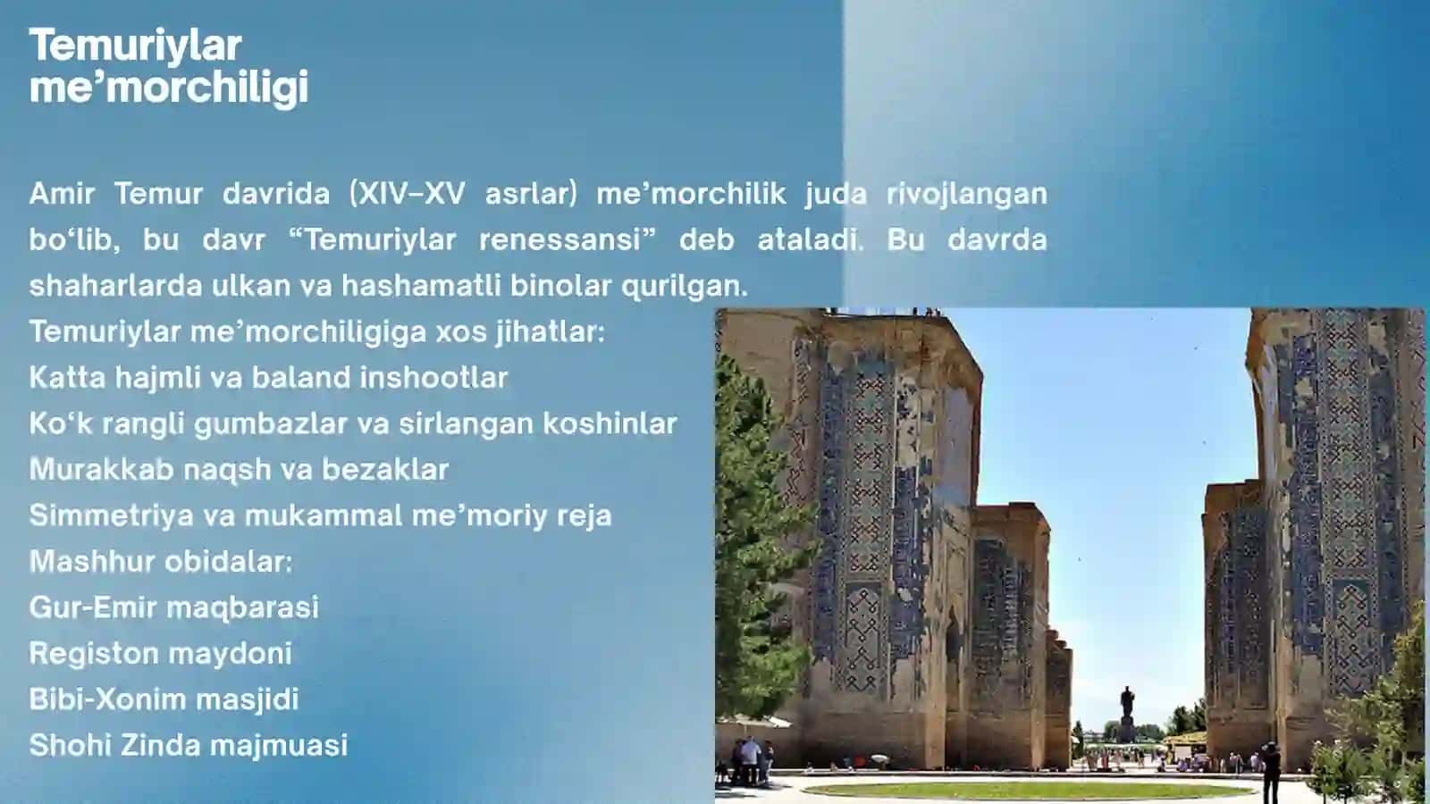 Amir Temurning Shaxsiyati Slayd 4