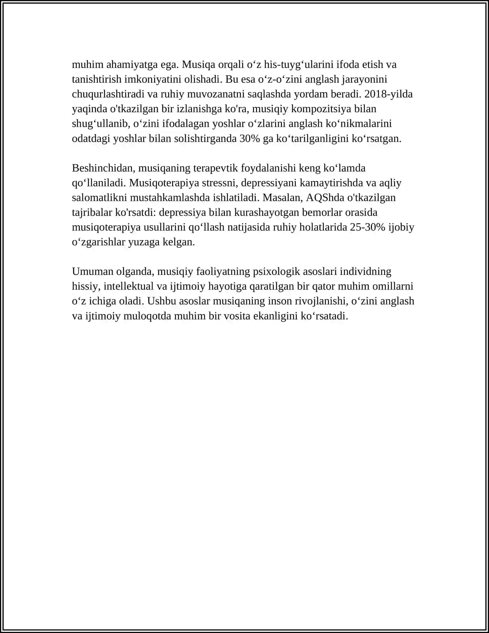 MUSIQIY FAOLIYATINI TASHKIL ETISH 4
