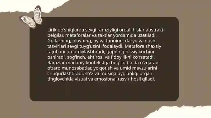 Lirik qo'shiqlarda ramziylik 4