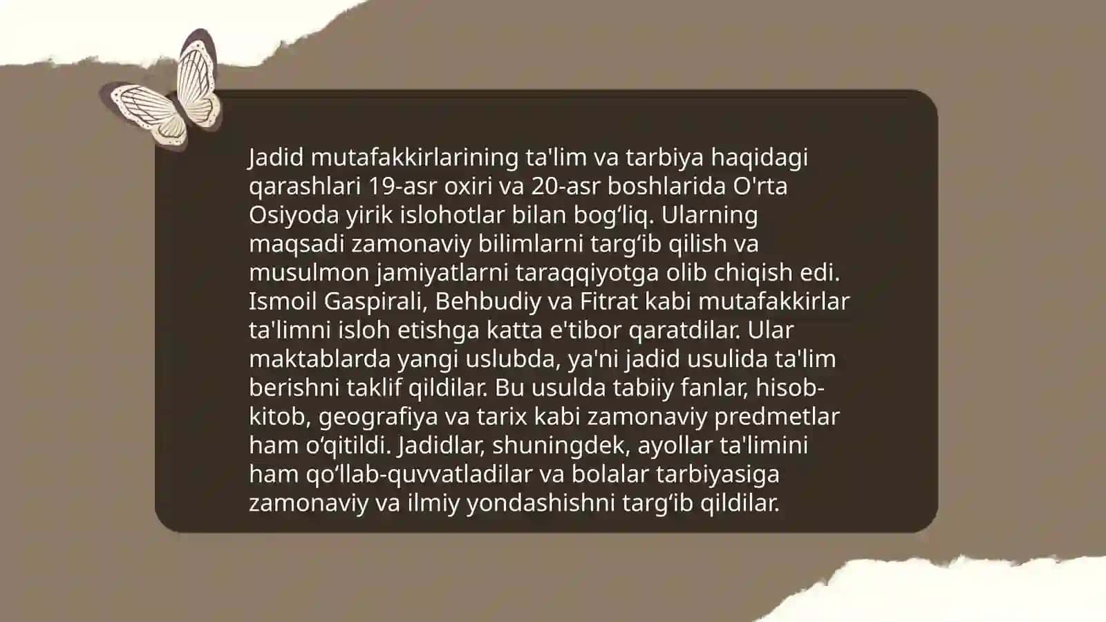 Jadid mutafakkirlarning pedagogik qarashlari 4