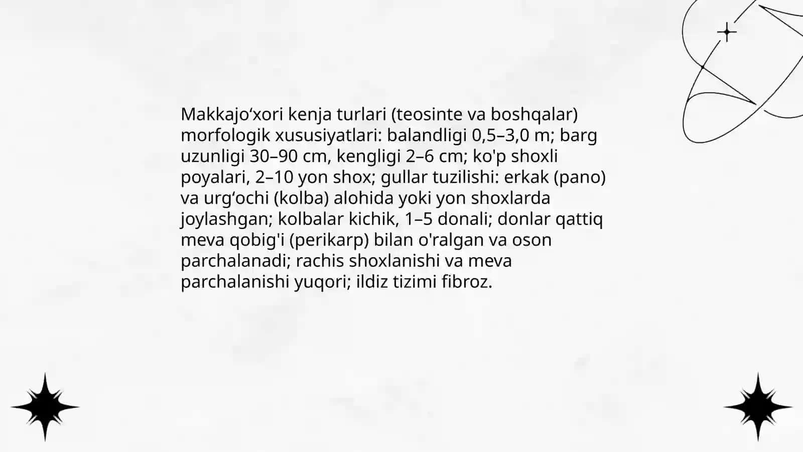 Makkajoʻxori turlari 4