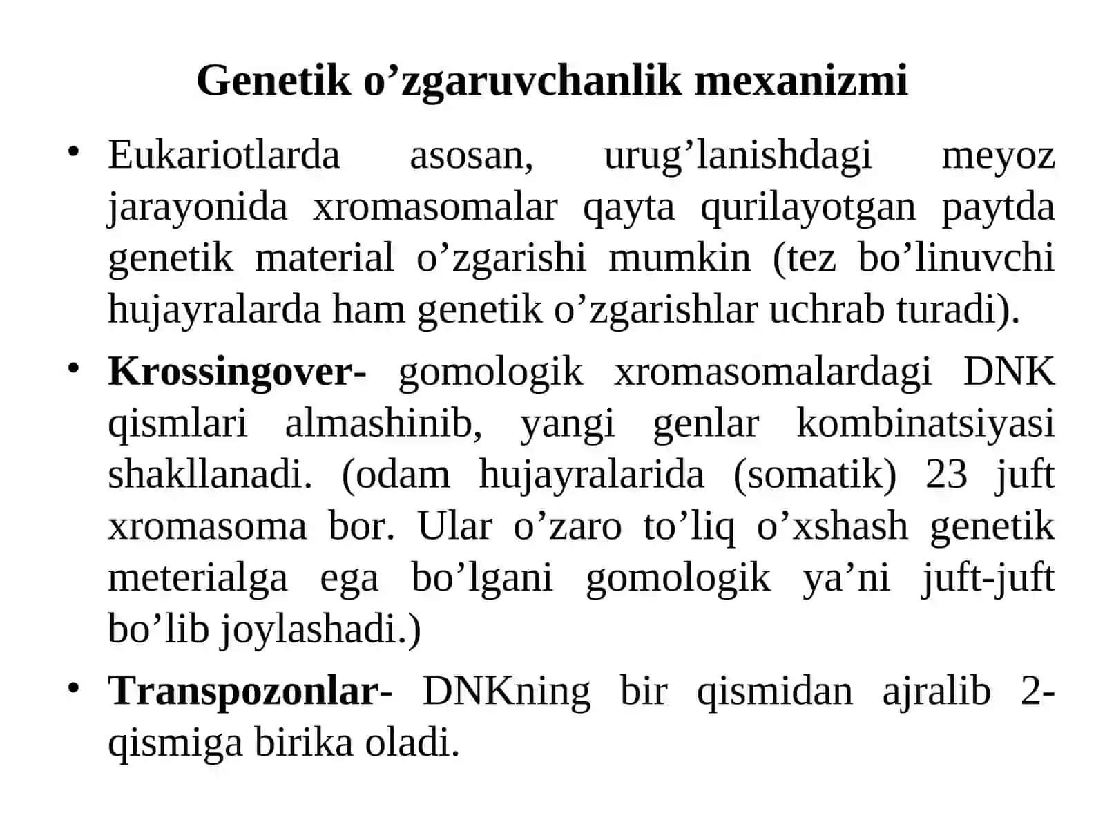 Mutatsiyalar va kanserogenez 4