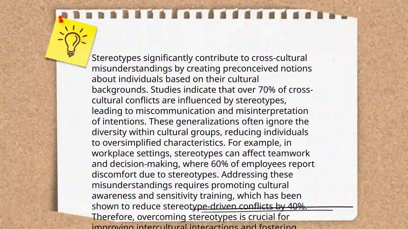 Extralinguistic issues in cross-cultural communication: stereotypes 4
