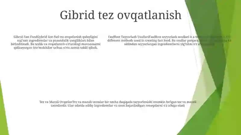 Fasdfoot Tayyorlash Usullari 4
