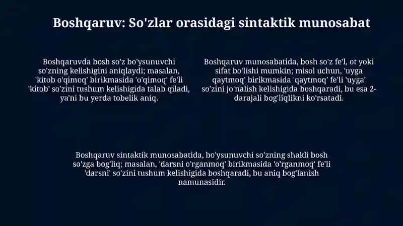 Moslashuv va bitishuv 4