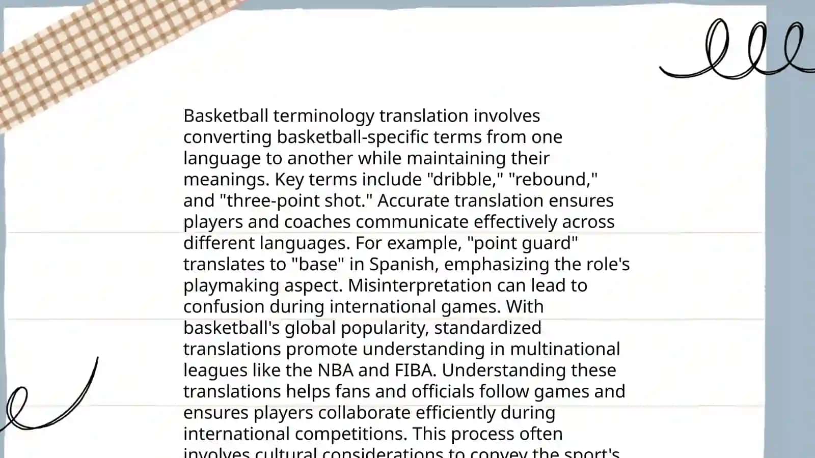 Soccer Names Translation 4