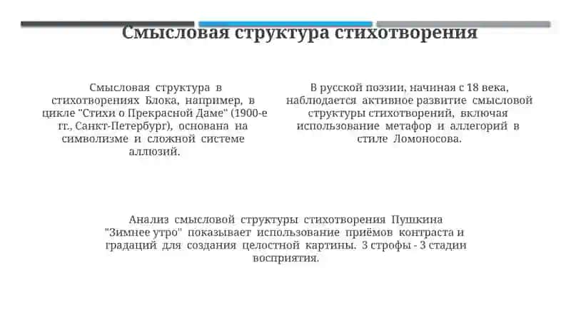Основы стихосложения 4