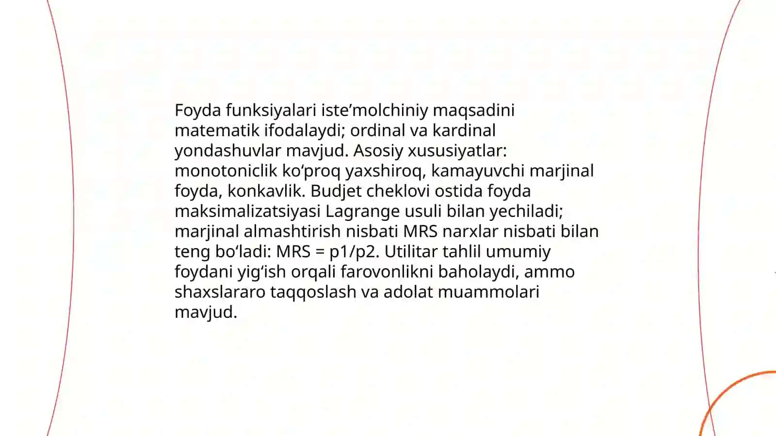 Isteʼmolchi tanlovi nazariyasi 4