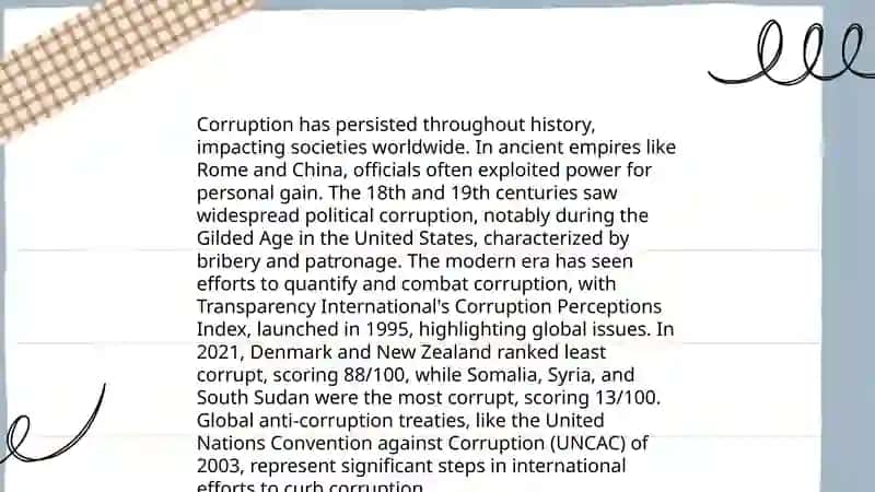 Corruption and Its Impact on Development 4