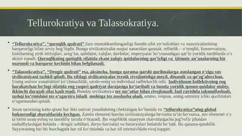 GEOSIYOSATNING ASOSIY TUSHUNCHALARI 4