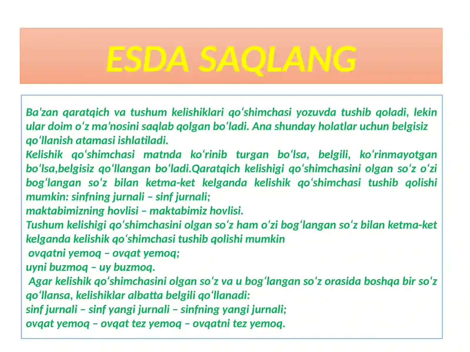 Kelishikqoʻshimchalari 4