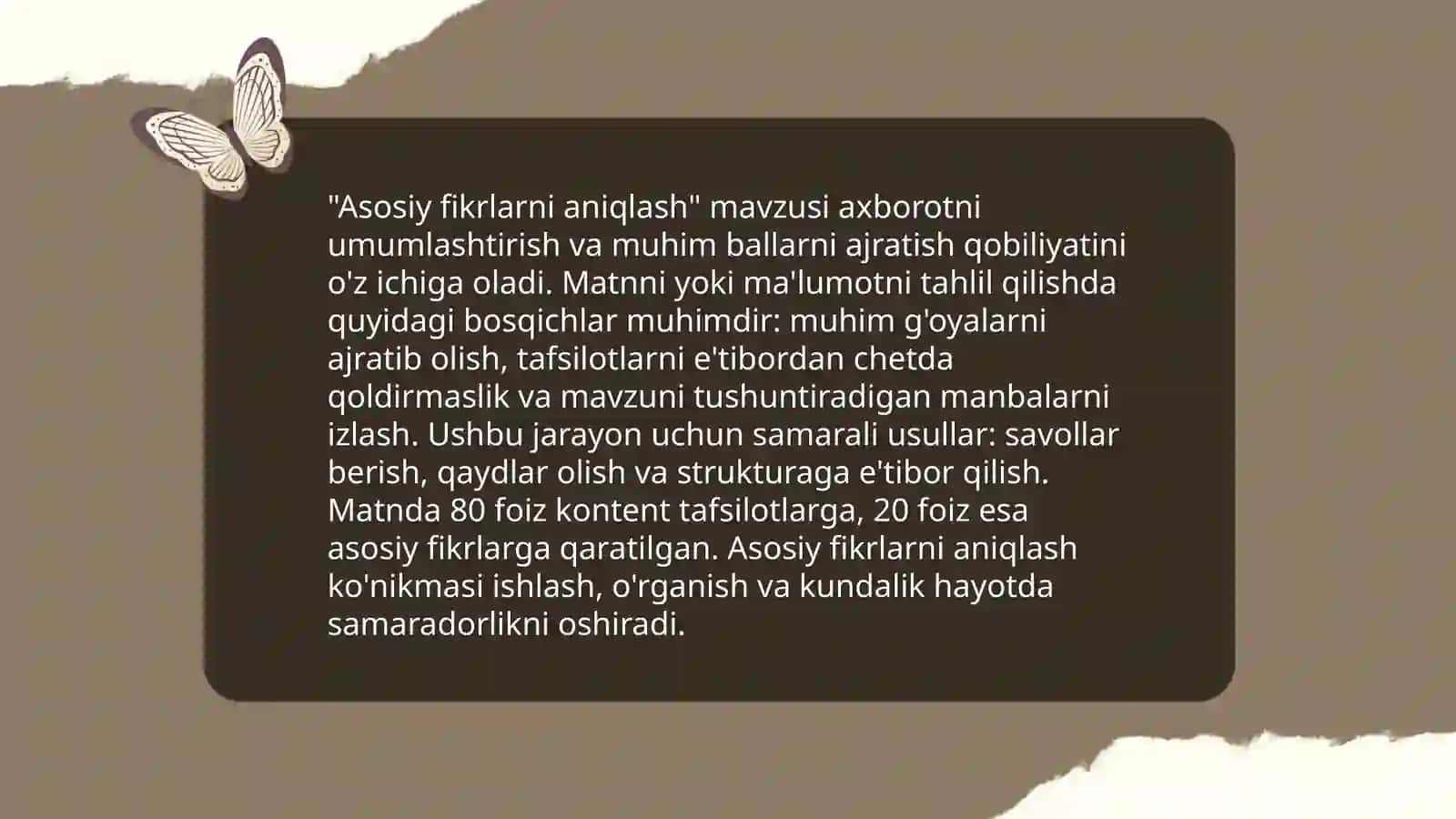 Esse tayyorlash va rasmiylashtirish tartibi 4