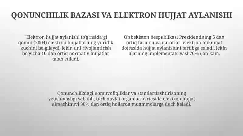 Hujjatchilikning Takomillashuvi 4