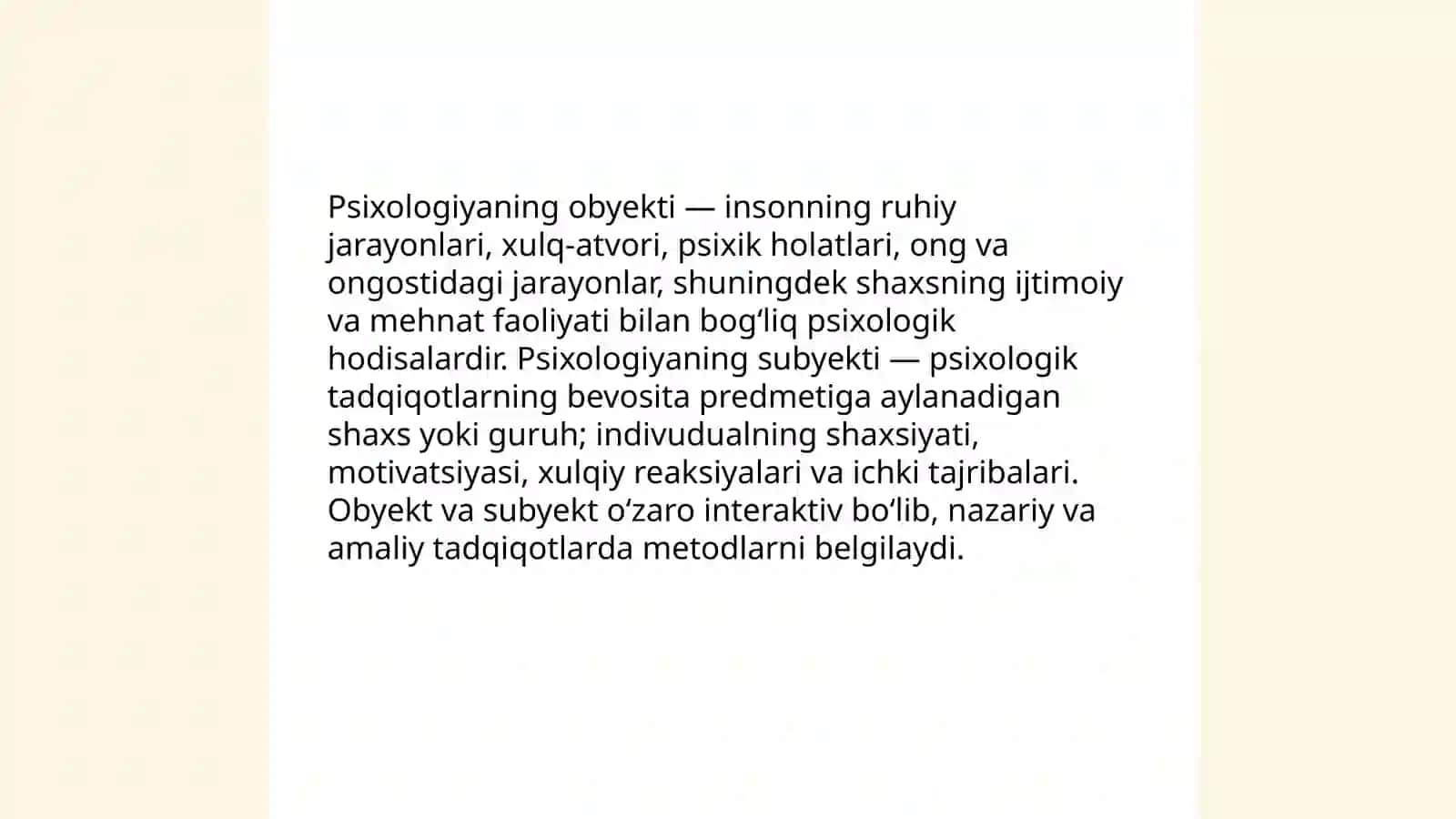 Psixologiya fan sifatida 4