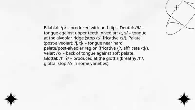 Voiceless sounds 4