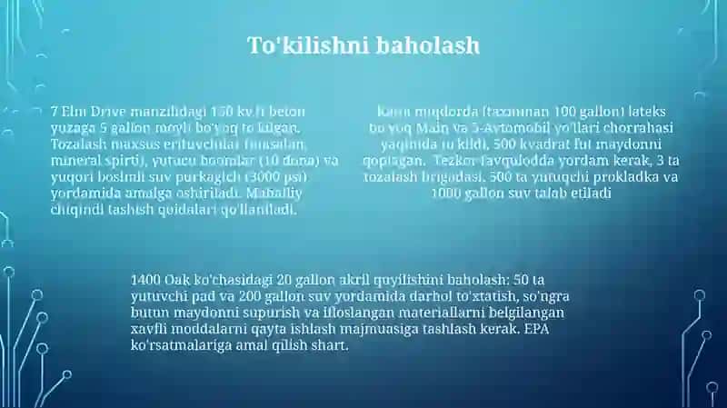Yelimlangan choklarni tozalash 4