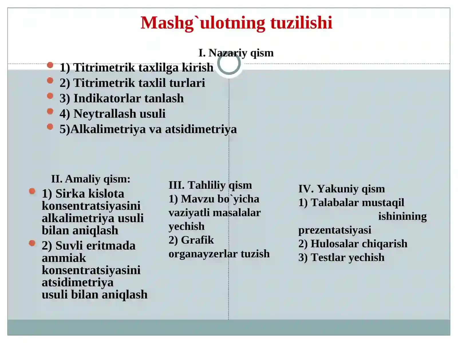 TITRIMETRIK TAHLIL 4