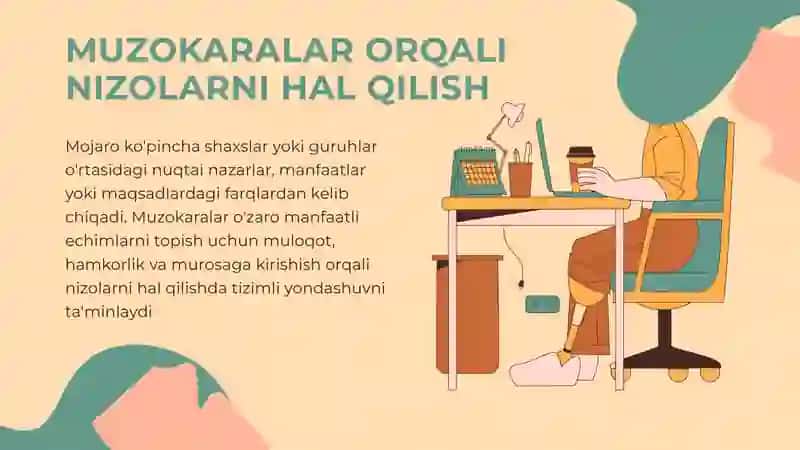 MOJARO VA MUZOKARALAR O‘ZARO uyg’unligi 4